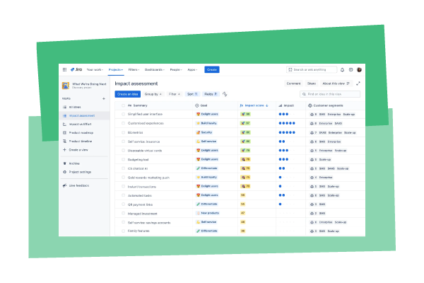 Jira dashboard